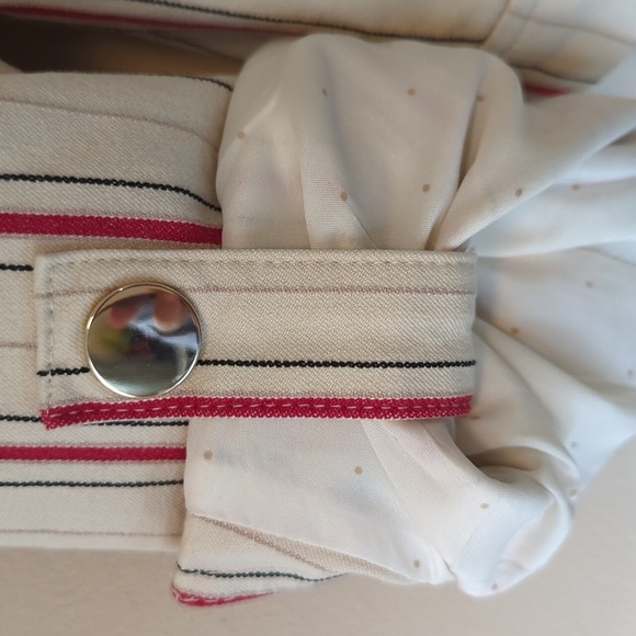 Chico's Striped Bi-Stretch Jacket - Picture 14 of 16